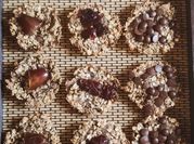 Une photo de biscuit flocon d'avoine
