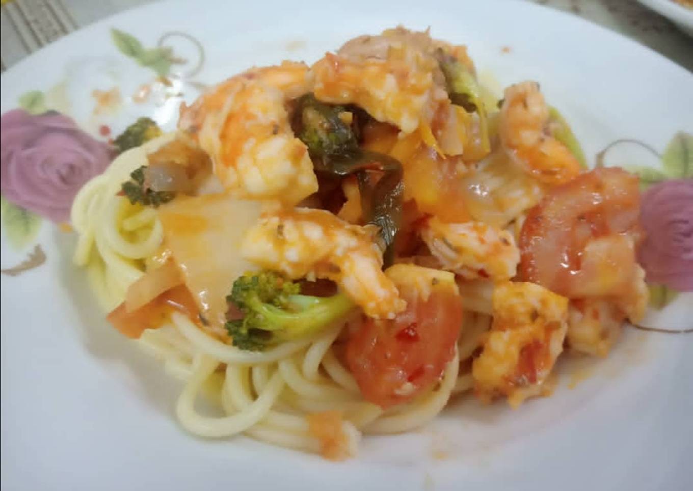 Spaghetti Kimchi