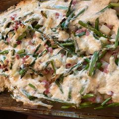 Ham Asparagus Potato Bake – One Pan Dinner! A picture of Ham Asparagus Potato Bake – One Pan Dinner!.