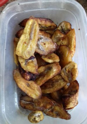 Una foto de Plátano frito