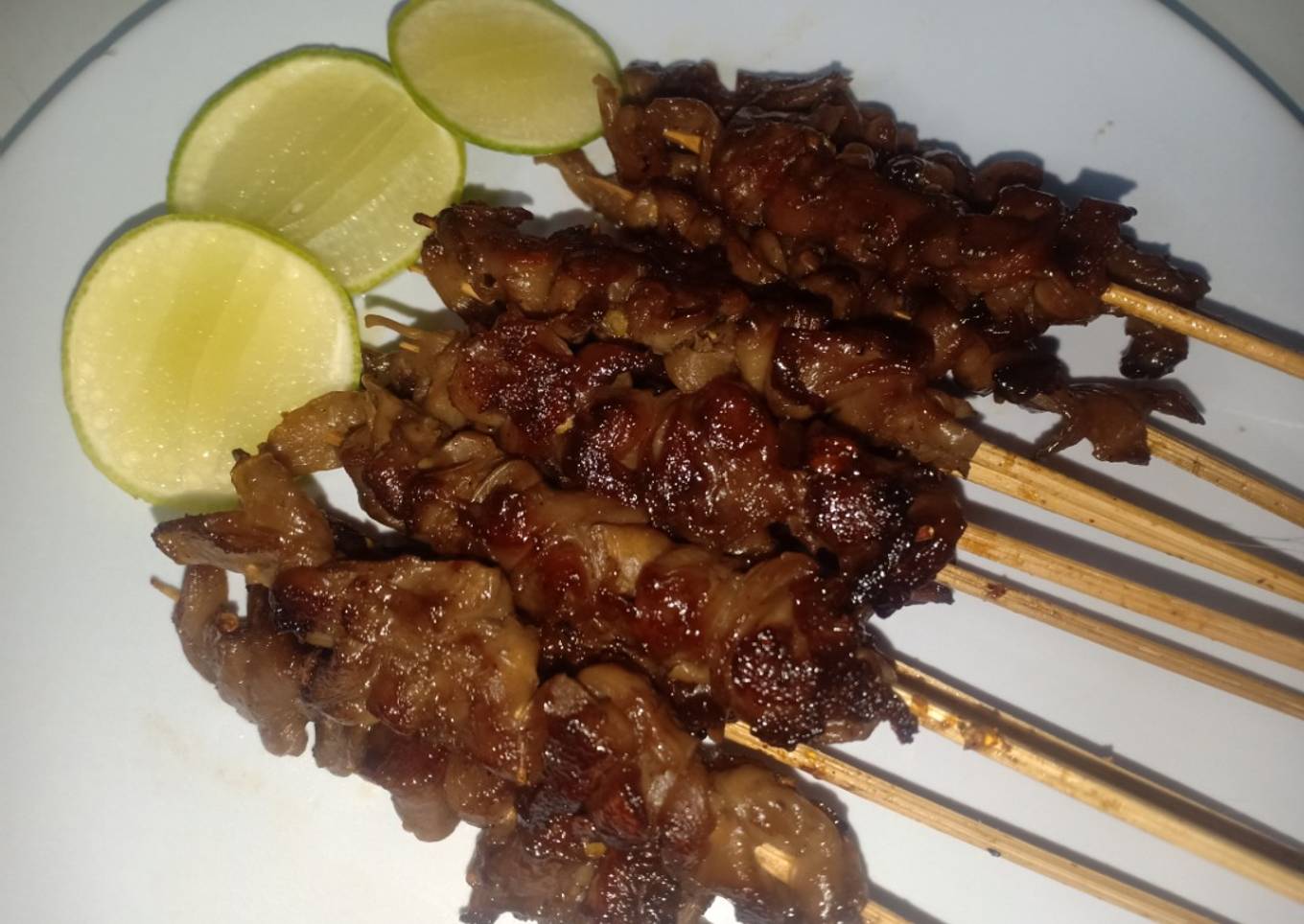 Sate Jamur Tiram Ala-ala