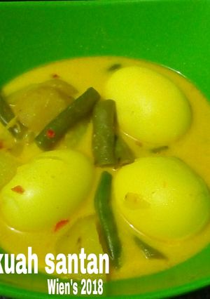Foto resep Telur kuah santan