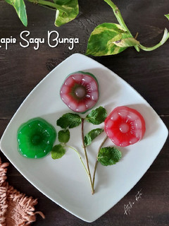 Foto resep Lapis Sagu Bunga