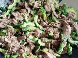 Khổ qua rừng xào thịt bò 🐂
