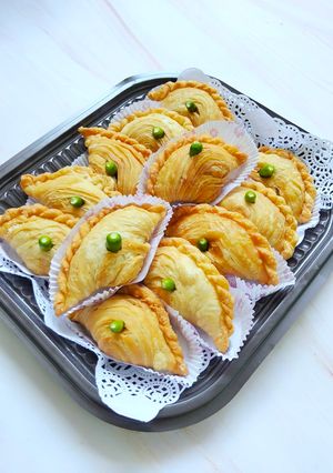 Foto resep Karipap Pusing Sayur dan Daging