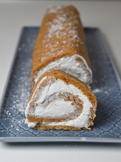 Foto di Rotolo di panettone farcito
