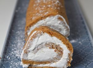 Foto di Rotolo di panettone farcito