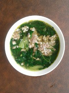 Hình của món Canh cua rau đay.