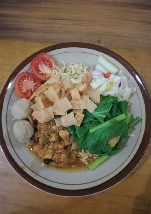 Foto resep Mie ayam sederhana