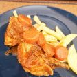 Pollo a la cerveza Roja