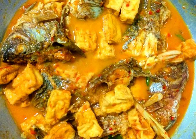 Easiest Way to Cook Tasty Gulai ikan nila+tahu