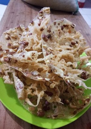Foto resep Rempeyek kacang#eggless#mudah#murah#anti gagal