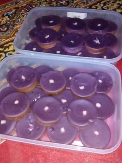 Foto resep Kue lumpur ubi ungu