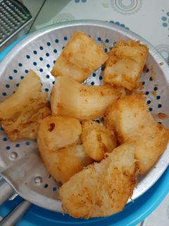 Foto resep Singkong goreng merekah, empuk
