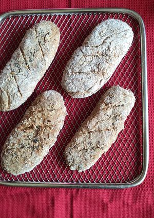 Una foto de *Pan proteico rápido en Air Fryer* 🍞🍞🥖