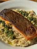 Lemon Orzo & Salmon