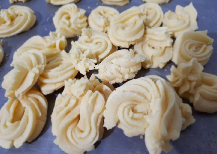 Resep Semprit susu Anti Gagal