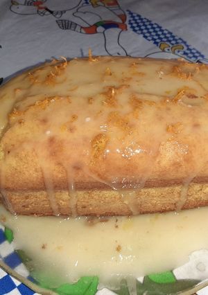 Una foto de Budín de naranja
