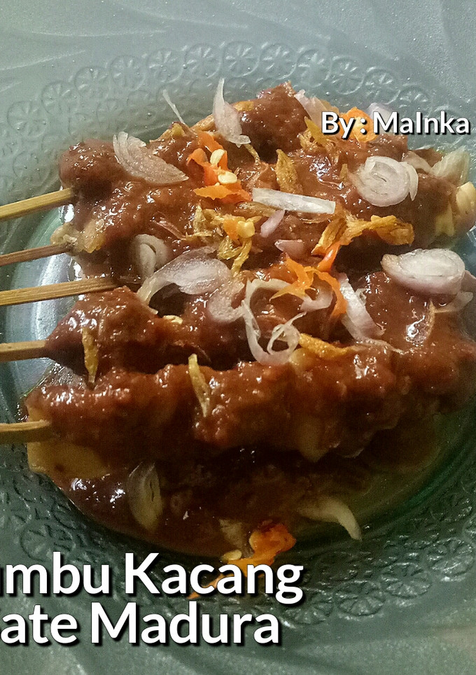 Foto resep Bumbu Kacang (Sate Madura)