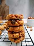 Oatmeal almond cookies