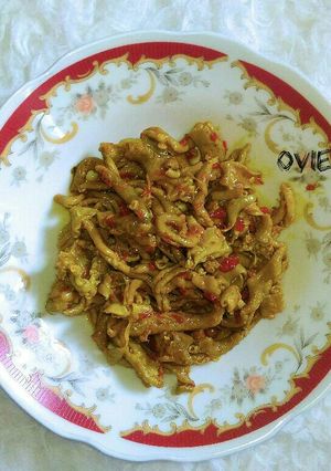 Foto resep Tumis usus pedas