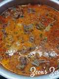Hyderabadi Mutton Korma with Peanut Butter