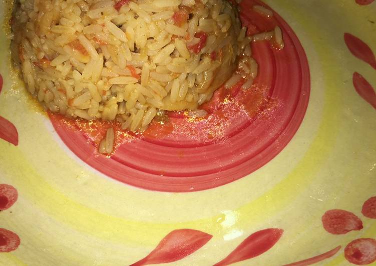 Steps to Make Any-night-of-the-week Rice &amp; potato jollof🍛