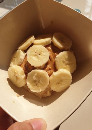Foto resep Oatmeal Selai Kacang dan Pisang