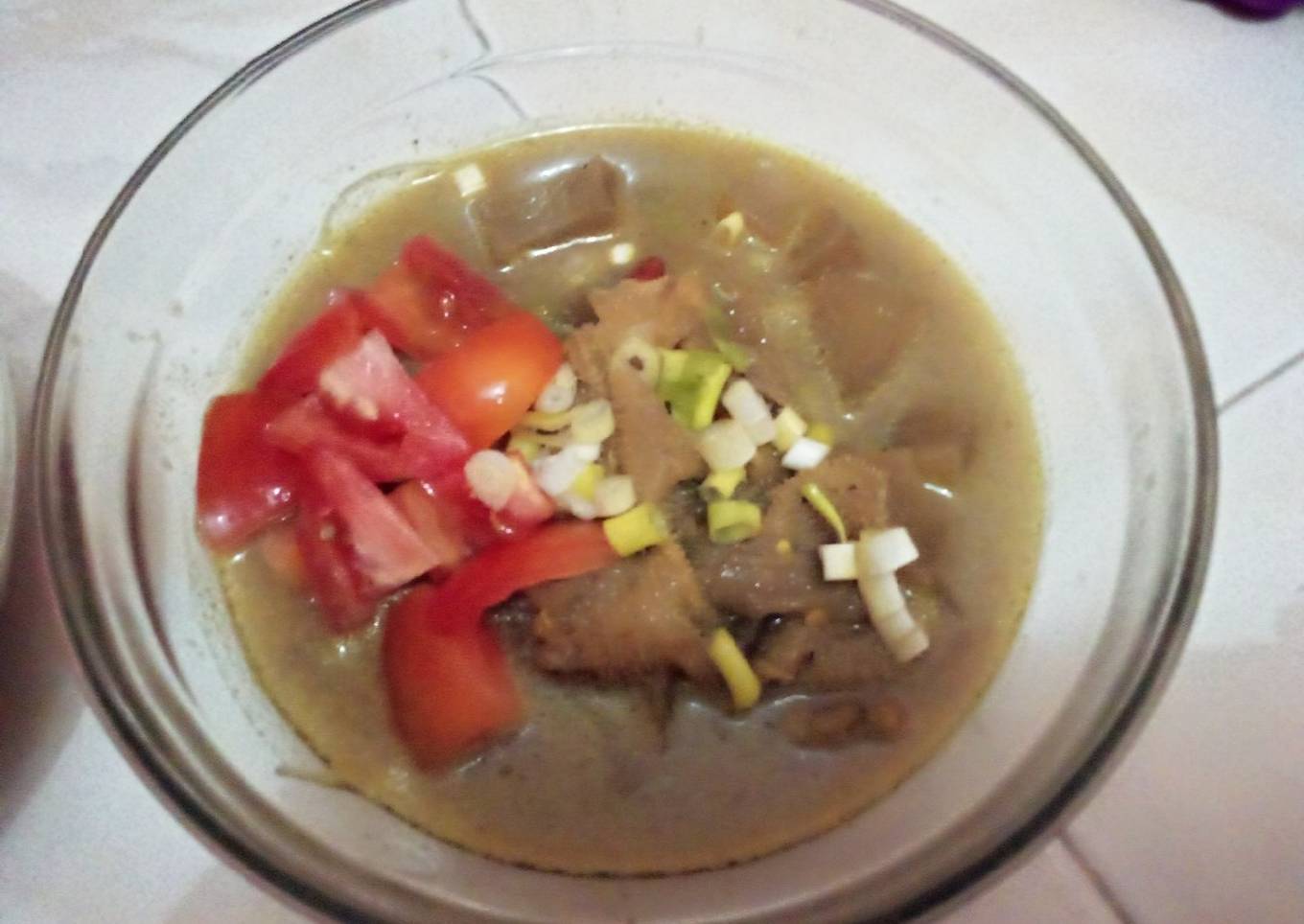 058.SOTO BABAT MIX KIKIL SAPI