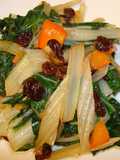 Sautéed Swiss Chard with Raisins - Jon Style