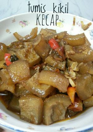 Foto resep Tumis Kikil Kecap