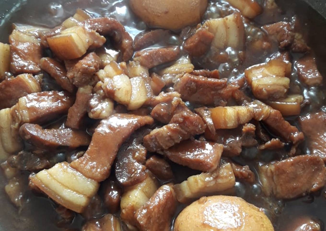 Babi kecap enak