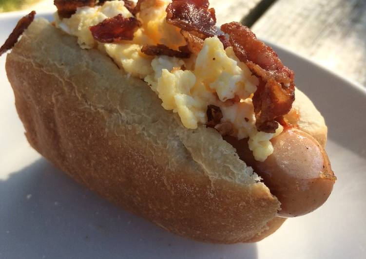 Morgenmads-hotdogs
