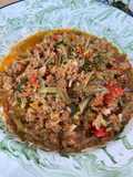 Lawar Daging Sapi