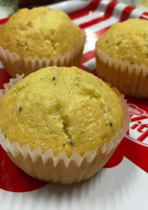 รูปของ Kiwi Yogurt Muffins (ใช้แป้งมัฟฟินสำเร็จรูป) เฮงเฮงเฮง