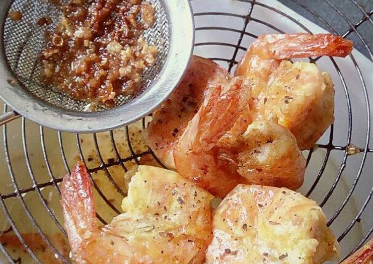 Langkah Mudah untuk Menyiapkan Udang goreng bumbu lengkuas Anti Gagal
