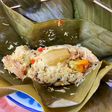 Botok melanding teri tempe