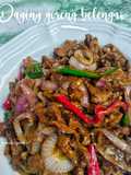 Daging goreng belengas