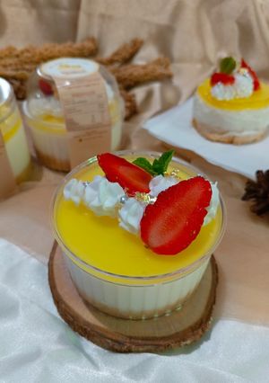 Foto resep Bavarois Sukun Cake