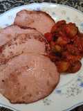 Lomo de Sajonia con pisto en 11 minutos