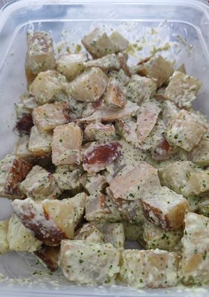 Una foto de Papitas al Cilantro