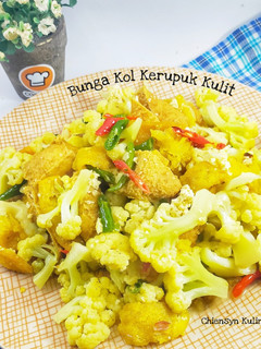 Foto resep Bunga Kol Kerupuk Kulit