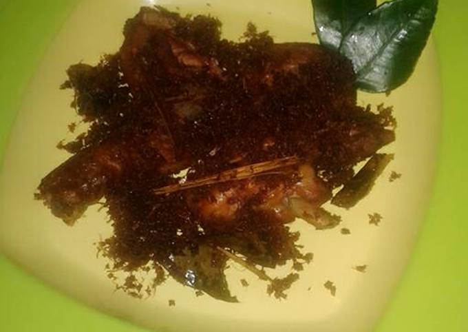 Ayam goreng padang ala" 🎀