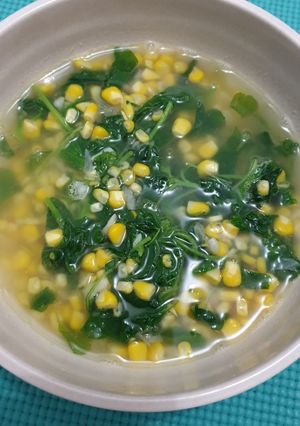 Foto resep Sayur Bayam Jagung Serut