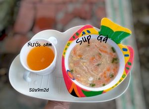 Hình của món Súp gà - Dành cho bé ăn dặm.