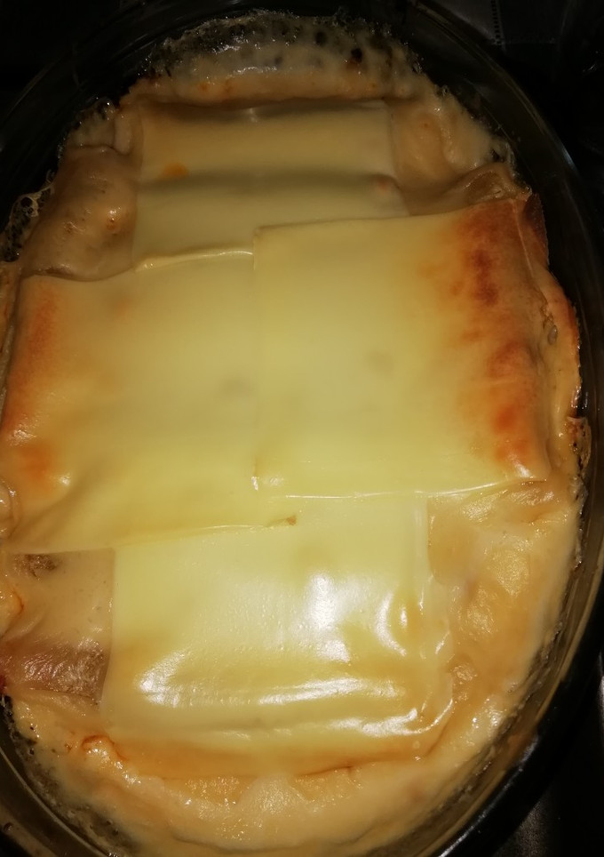 Una foto de Canelones de carne