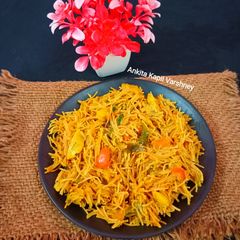 Vermicelli (Namkeen Seviyan) A picture of Vermicelli (Namkeen Seviyan).