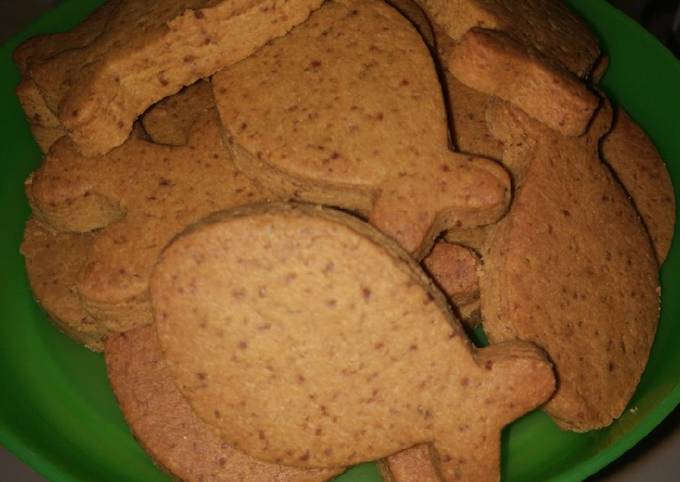 Recipe: Tasty Biscuit selai skippy (kacang)