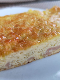 Una foto de Pastel de poro con jamón