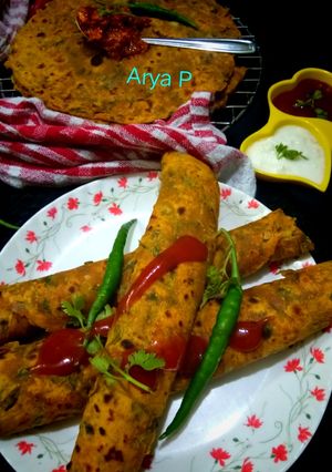 मेथी थेपला (methi thepla recipe in Hindi) रेसिपी मुख्य फोटो